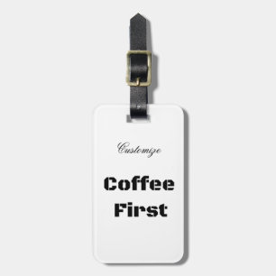 Kaffe först Thunder_Cove Bagagebricka