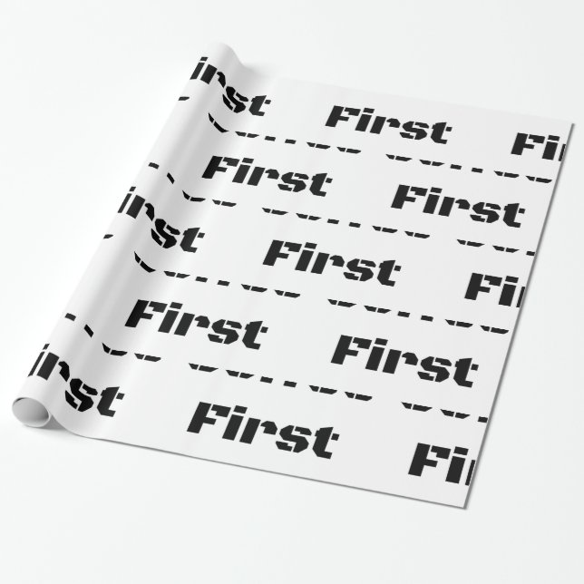 Kaffe först Thunder_Cove Presentpapper (Utrullad)