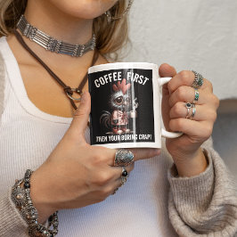 Kaffe, första nota jumbo mugg