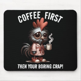 Kaffe, första nota musmatta