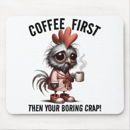 Kaffe, första nota musmatta