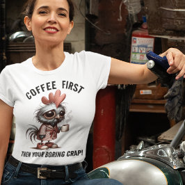 Kaffe, första nota t shirt