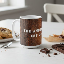 Kaffe från bergsmassivet Rustit mugg