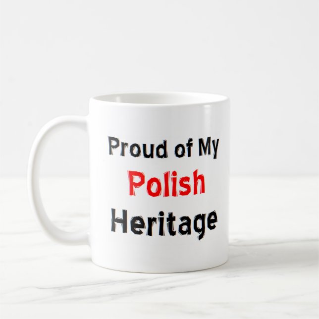 kaffe från det polska kulturarvet mugg (Vänster)