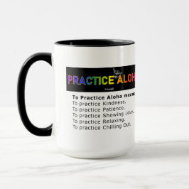 Kaffe från Hawaii till Aloha Shaka (Hitt lös) Mugg