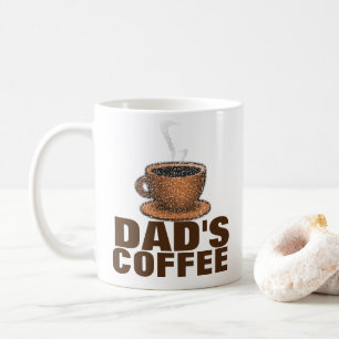 Kaffe från pappa kaffemugg
