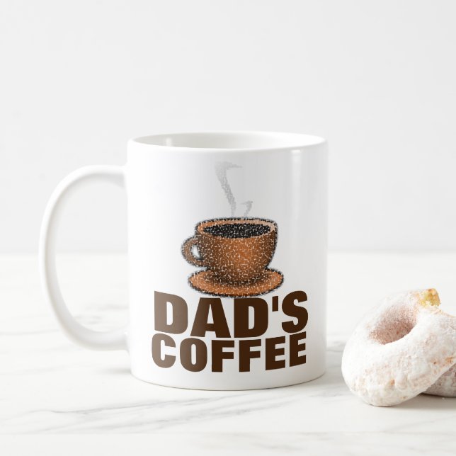 Kaffe från pappa kaffemugg (Med munk)
