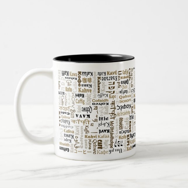 Kaffe, fryst, glaskaffe Mugg (Vänster)