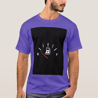 KAFFE FUEL MÄTARE rolig T Shirt