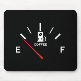 Kaffe Gage Mousepad - energinivå tom Musmatta