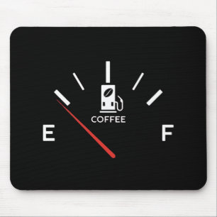 Kaffe Gage Mousepad - energinivå tom Musmatta