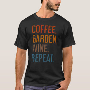 Kaffe Garden Vin Repeat Vegetarian Gardener Sar T Shirt