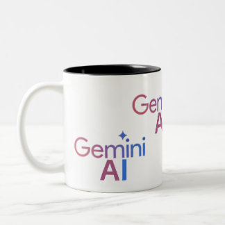 kaffe gemini AI Två-Tonad Mugg