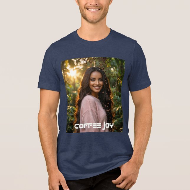 KAFFE GLÄDJE T SHIRT (Framsida)