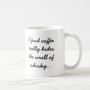 Kaffe gömmer lukten av Whisky Kaffemugg