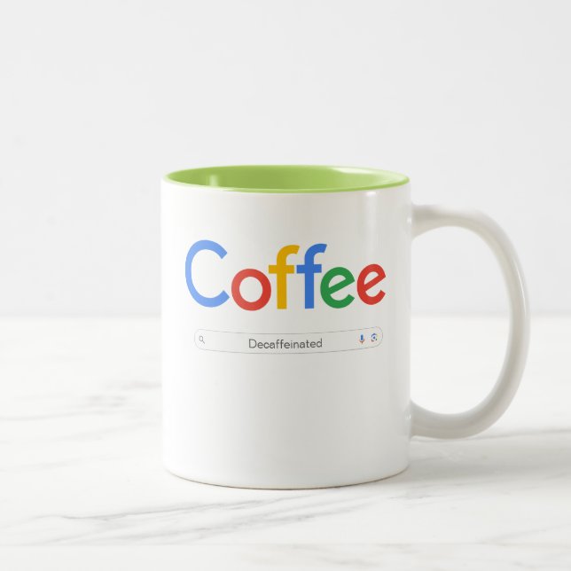 Kaffe Googlat Tvåtons Kaffe Mugg (Höger)