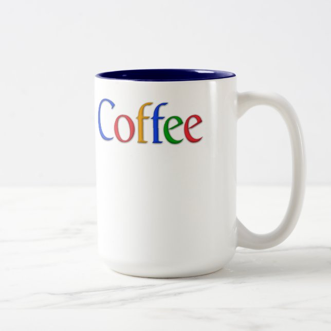 kaffe "google" mugg (Höger)