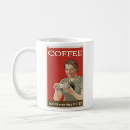 kaffe gör ALLT bättre Kaffemugg