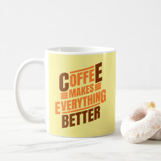 Kaffe gör allt | Lustigt citat Kaffemugg