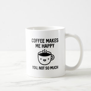 Kaffe gör mig Lycklig Kaffemugg