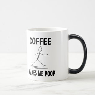 Kaffe gör mig Poop, kaffe Mugg