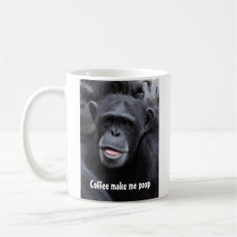 Kaffe gör mig Poop Kaffemugg