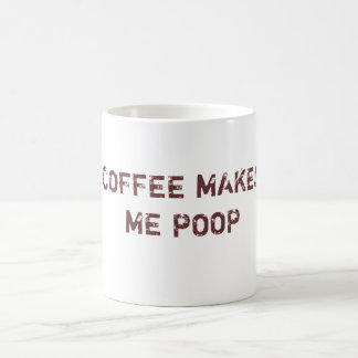 KAFFE GÖR MIG POOP KAFFEMUGG