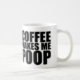 KAFFE GÖR MIG POOP KAFFEMUGG