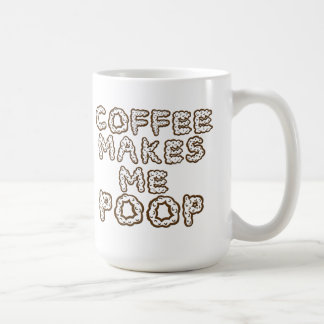 Kaffe gör mig Poopkaffemuggen Kaffemugg