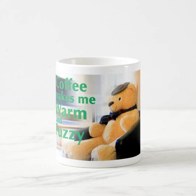 Kaffe gör mig varm och Fuzzy Kaffemugg (Center)