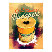 Kaffe Graffitti Wrap Bra Morgon Budapest!