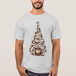 Kaffe Grafisk T-shirt Kaffeälskare Present