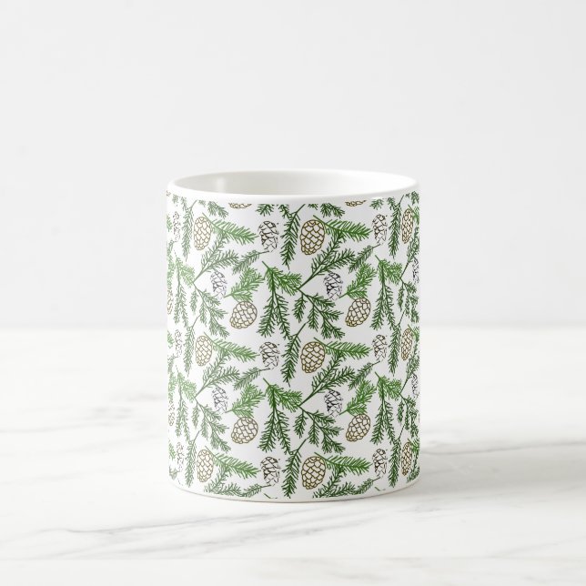 Kaffe gräs Grenar Mugg (Center)