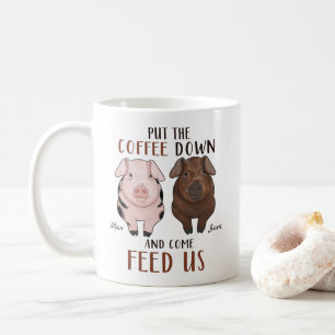 Kaffe - Gris - Personlig mugg