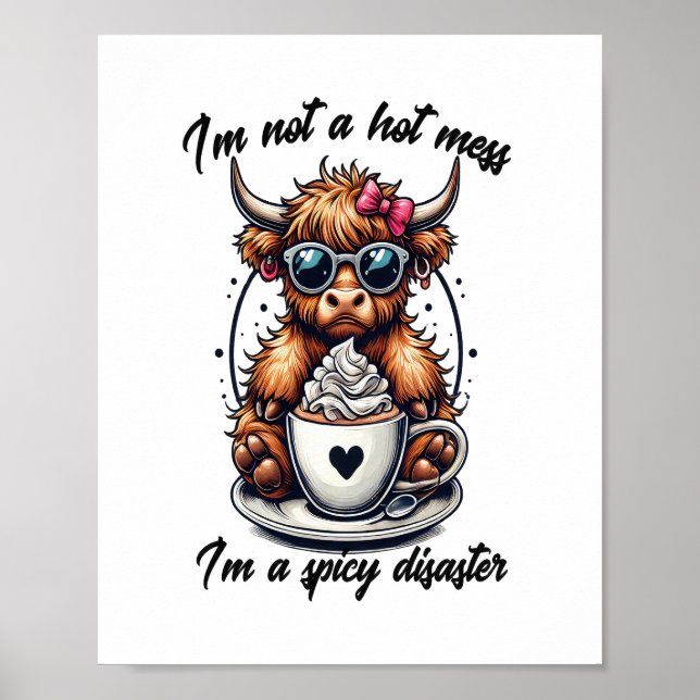 Kaffe, grodlår, kaffekobak poster (Framsidan)