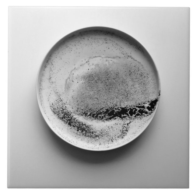 Kaffe, grogrund, foto, keramiskt plattor kakelplatta (Framsidan)