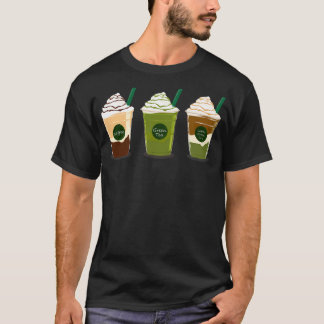 Kaffe - Grönt Tea - Grönt av kaffe T Shirt