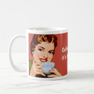 Kaffe håller mig upptagen, tills det är tid att kaffemugg