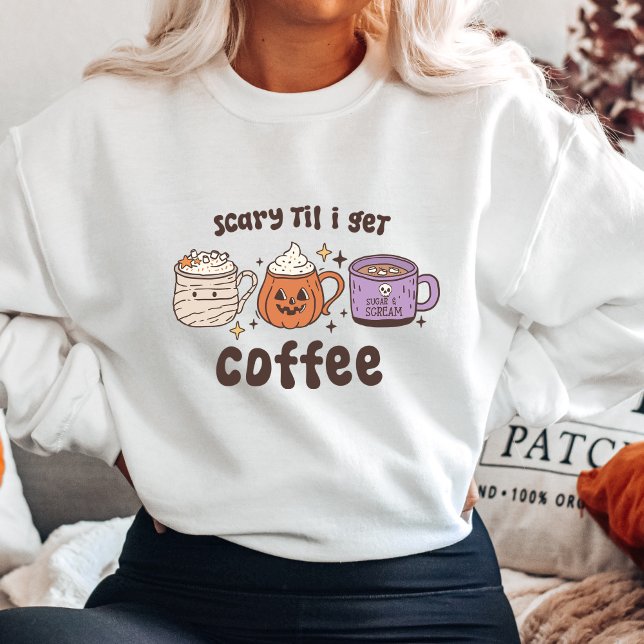 Kaffe Halloween Sweatshirt T Shirt (Skapare uppladdad)