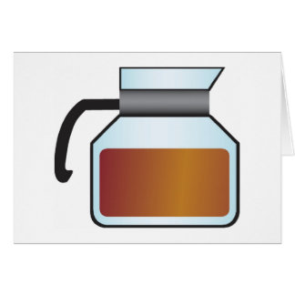 Kaffe Hälsningskort