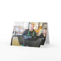 Kaffe - hälsningskort