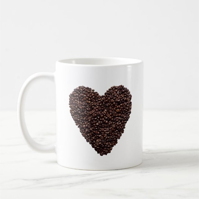Kaffe Heart Kaffemugg (Vänster)