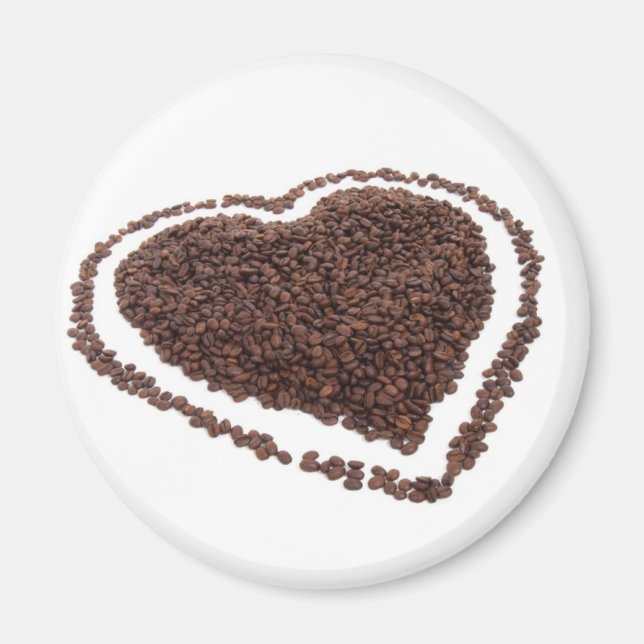 Kaffe Heart Magnet (Framsidan)