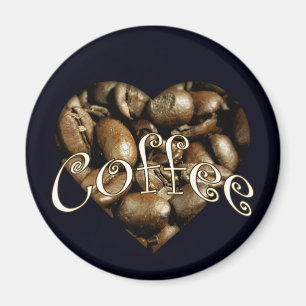 Kaffe Heart Magnet