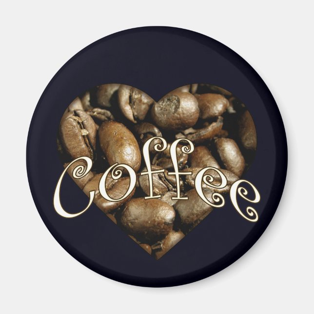 Kaffe Heart Magnet (Framsidan)