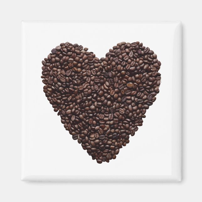 Kaffe Heart Magnet (Framsidan)