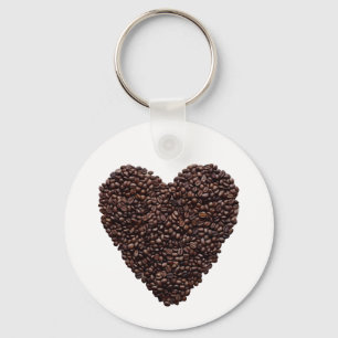 Kaffe Heart Nyckelring