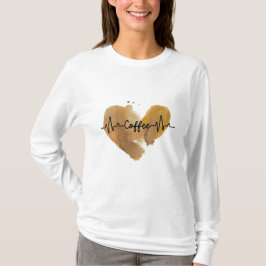 Kaffe Heartline T Shirt