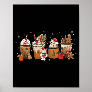 Kaffe Hett Cocoa God jul Julafton Familj Poster