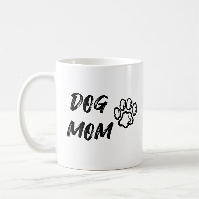 Kaffe hund Mugg - Vita (Vänster)